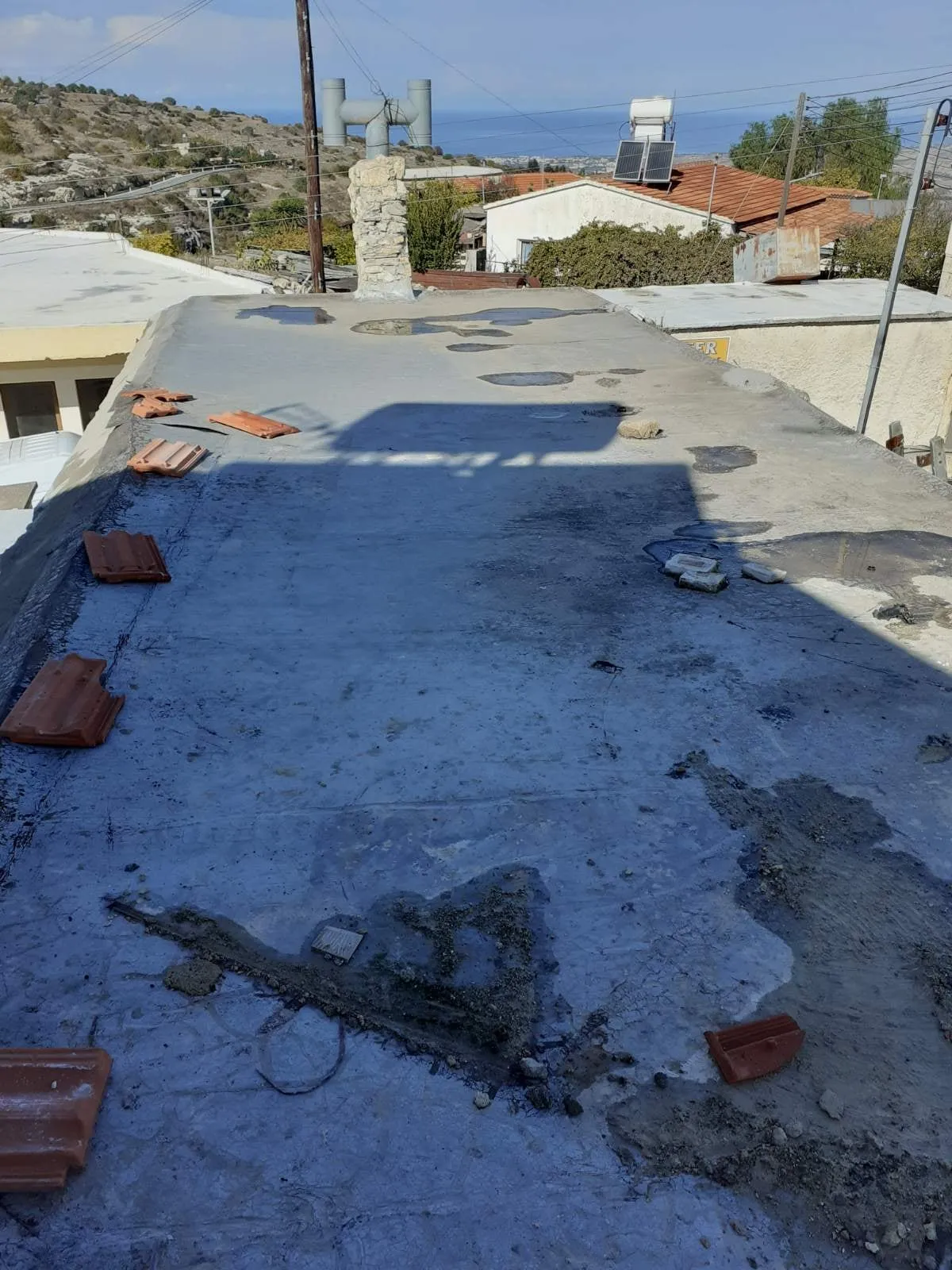 Traditional stone property in Kritou Tera prior to restoration works